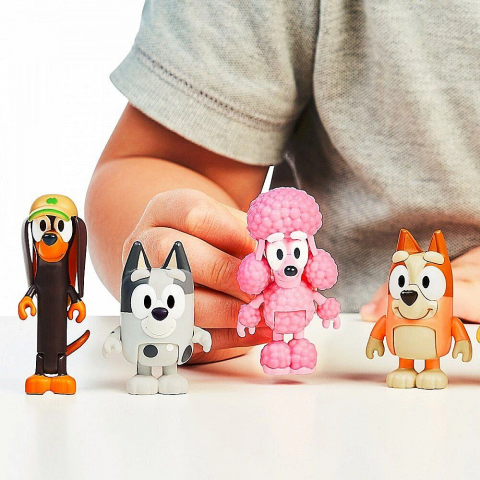 SET 4 FIGURINE BLUEY [4]