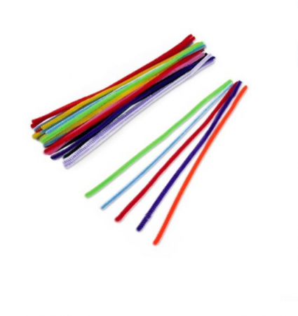 Accesorii art&craft - et Sarma Plusată Multicolor pentru Lucru Manual - 40 Bucăți!