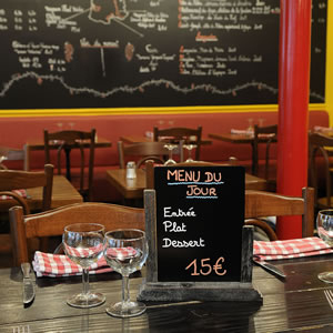 Set 4x Markere cu cretă lichidă UNI Chalk PWE-5M ASSF16, 1.8–2.5 mm (galben, roz, violet, portocaliu) [2]