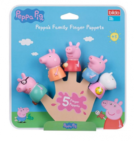 Set 5 marionete pentru mana-Peppa Pig [2]