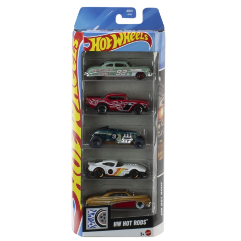 Avioane si Elicoptere jucărie - SET 5 MASINI HOT WHEELS HOT RODS