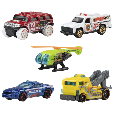 SET 5 MASINI HOT WHEELS PRIORITY PATROL [2]