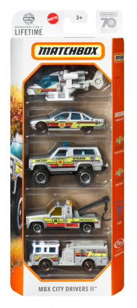 Masinute, Motociclete, Elicoptere, Avioane & Trenulete - Hot Wheels Track Builder Set 5 Mașini 