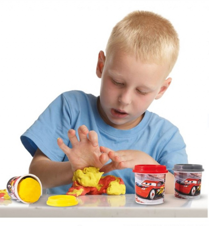 Set 5 recipiente plastilina Disney Cars [1]