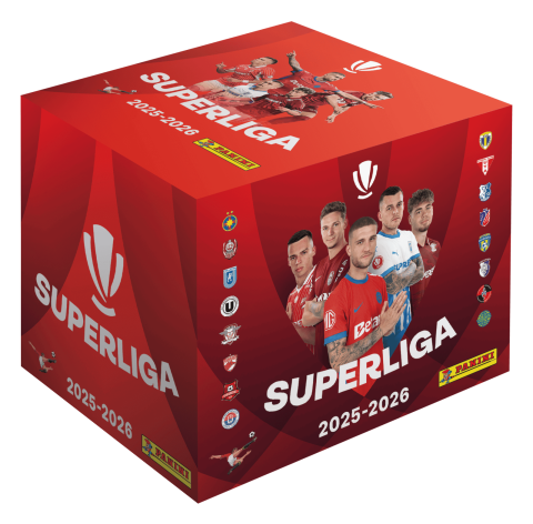 Colecția Panini - Set 50 plicuri stickere Panini Superliga 2025–2026