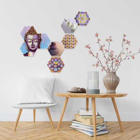 Set 5000 margele de calcat Beedz Art - Zen cu placi hexagonale,+12 ani [2]