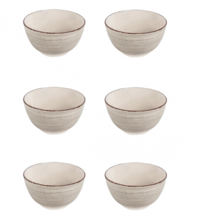 Articole Bucatarie - Set 6 boluri pentru servire