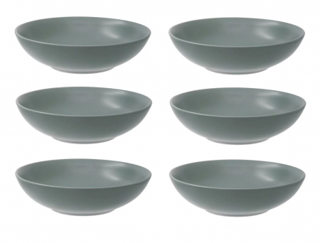 Farfurii - Set 6 farfurii adanci din ceramica pentru servire