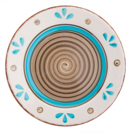 Set 6 farfurii bej pentru servire din ceramica [1]