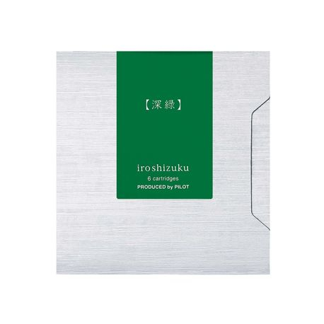 Papetarie & Birotica - Set 6 Rezerve cerneala Pilot Iroshizuku verde Shin-Ryoku