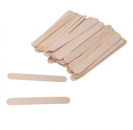 Accesorii art&craft lemn - Set 60 bete din lemn pentru activitati crafts