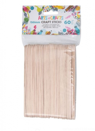Set 60 bete din lemn pentru activitati crafts [1]
