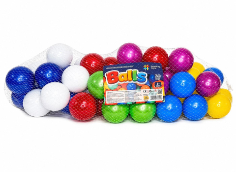 Jocuri si articole copii - SET 60 MINGI 8CM