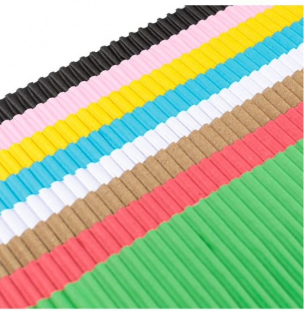 Set 8 foi carton ondulat pentru activitati crafts [1]