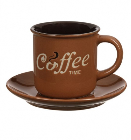 Set 3 cesti cu farfurii pentru cafea [2]