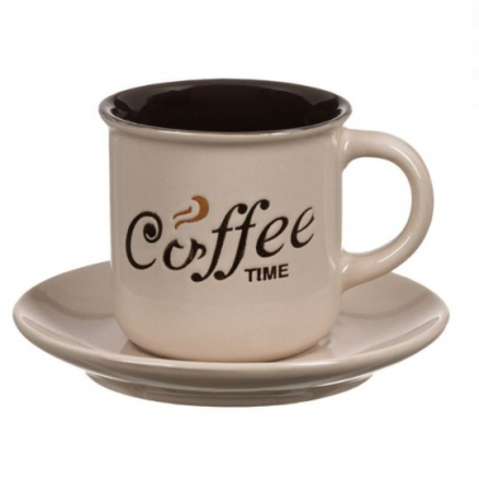 Set 3 cesti cu farfurii pentru cafea [3]