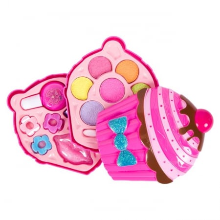 Jocuri si articole copii - Set accesorii machiaj Cupcake, +4 ani