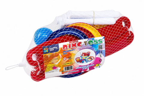 Jocuri si articole copii - SET ARUNCA INELE 2 3IN1