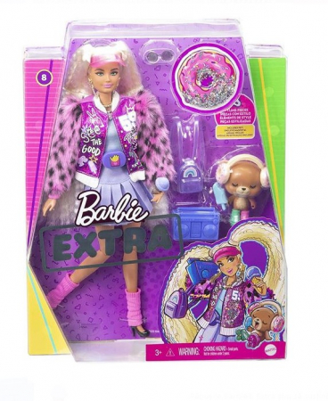Set Barbie Extra cu par blond [4]