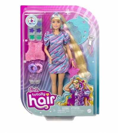 Set Barbie Tottaly hair cu accesorii incluse [4]