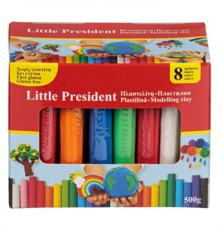 Produse art & craft-Lucru manual - Set batoane plastilina -8 culori