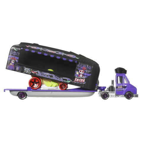 SET CAMION SI MASINA HOT WHEELS SUPER RIGS DINE N DASH [5]