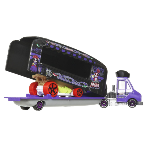 SET CAMION SI MASINA HOT WHEELS SUPER RIGS DINE N DASH [4]