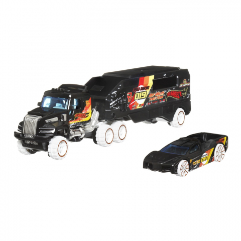 Set Camion Si Masina Sport Hot Wheels Desert Force [1]
