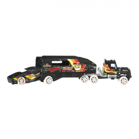 Set Camion Si Masina Sport Hot Wheels Desert Force [4]