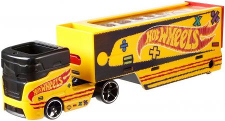 Set Camion și Mașină Sport Hot Wheels Pencil Pusher  [6]