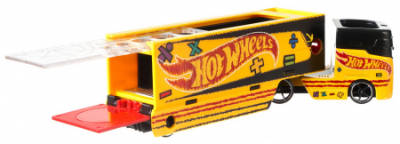 Set Camion și Mașină Sport Hot Wheels Pencil Pusher  [3]