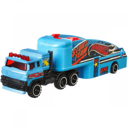 Set Camion și Mașină Sport Hot Wheels Stuntin Semi  [2]