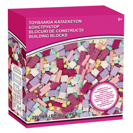 Seturi  de constructie - Set constructie cuburi-350 piese