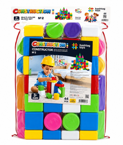 Jocuri si articole copii - SET CONSTRUCTOR BLOCURI MULTICOLORE 2