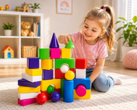 SET CONSTRUCTOR BLOCURI MULTICOLORE 3 [2]