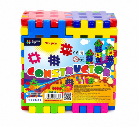 Jocuri si articole copii - SET CONSTRUCTOR PUZZLE 3