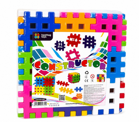 Jocuri si articole copii - SET CONSTRUCTOR PUZZLE 4