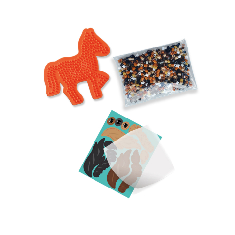 Set creativ 1200 Margele de calcat cu accesorii incluse,tematica Cal,+5 ani [1]