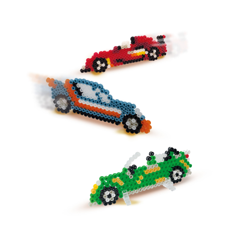 Set creativ 1400 Margele de calcat cu accesorii incluse,tematica Masina Glow in the Dark [2]