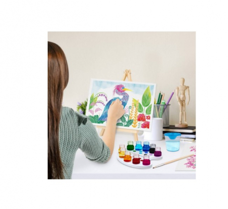 Set creativ Atelierul de pictura Aquarelle  cu accesorii incluse [3]