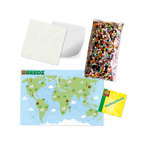 Set creativ Beedz - Margele de calcat Animalele Lumii,3500 bucati,+5 ani [2]