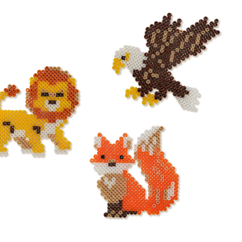 Set creativ Beedz - Margele de calcat Animalele Lumii,3500 bucati,+5 ani [1]