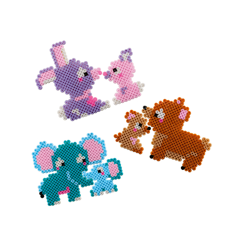 Set 2100 Margele de calcat cu Animale Zoo Beedz,+5 ani [2]