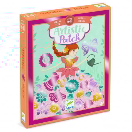 Jocuri si jucarii educative - Set creativ cu foite metalice Djeco