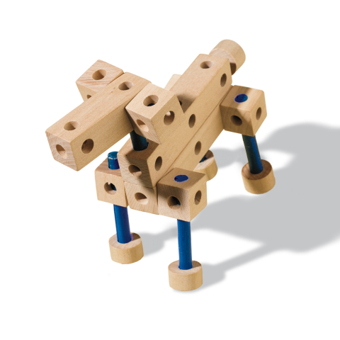Set creativ de constructie din lemn - Set tamplarie [5]