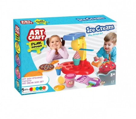 Produse art & craft-Lucru manual - Set creativ de modelare Fabrica de inghetata