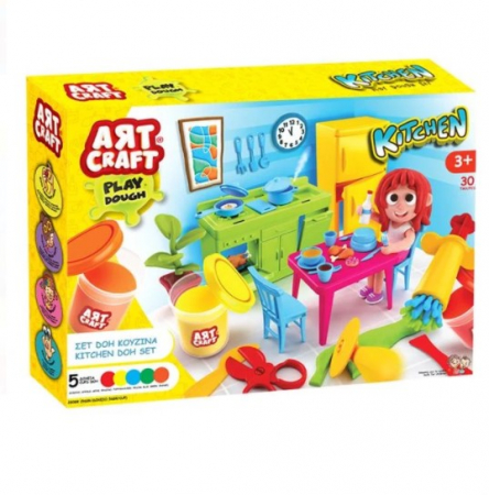 Produse art & craft-Lucru manual - Set creativ de modelare Joaca in Bucatarie-Master Chef