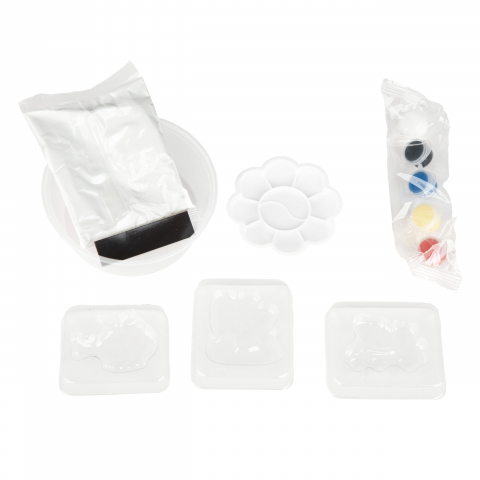 Set Creativ DIY Ciment Magic Masini Speciale pentru Copii - Kit Complet cu Accesorii și Matrițe [2]
