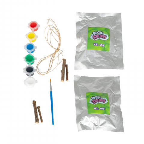 Set creativ DIY Strigo -Mini farfurii din ciment cu accesorii inlcuse,+7 ani [1]