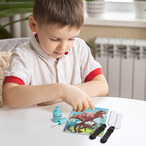 Set creativ DIY Strigo-Tehnica Servetelului Skateboard din lemn,+7 ani [1]